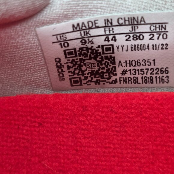 adidas UltraBoost Light White Orange HQ6351 BOOST Running Men’s Size 10 - Picture 9 of 15